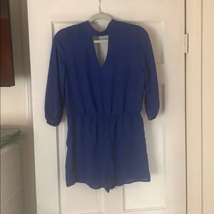 Royal Blue Romper